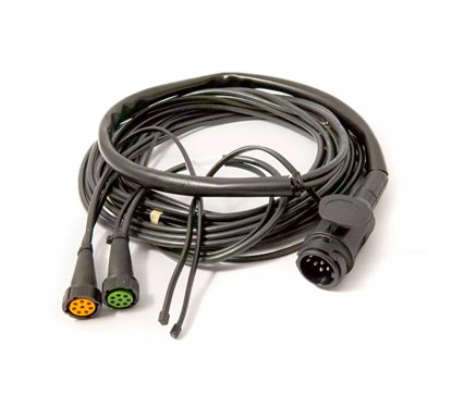 Instalatie electrica cablaj remorca cu fisa 13 pini si 2 mufe cu 8 pini, cablu 2x7m si 2x5m IDP/7,0m/5.0m/13PIN/8PIN