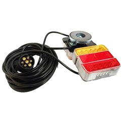 Kit lampi remorca (100x90LED), cablu 7.5m, cu magnet CA9553 247Lighting