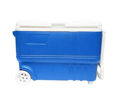 Lada frigorifica 38L cu roti, albastra BK90328