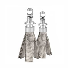 Set 2 becuri H7, LED, 12-24V, 40W, 2600lm, 6000K, Canbus, cu lupa, Flexi 03660 Amio