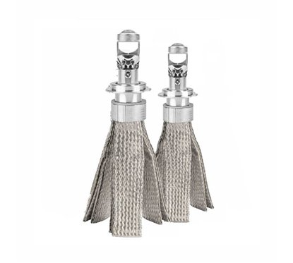 Set 2 becuri H7, LED, 12-24V, 40W, 2600lm, 6000K, Canbus, cu lupa, Flexi 03660 Amio