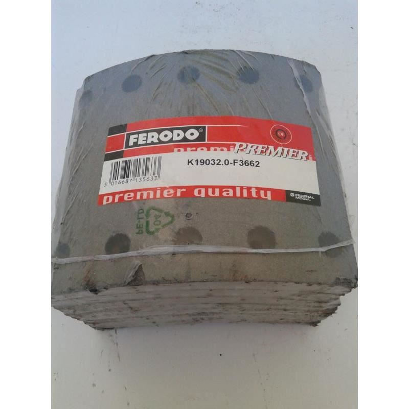 Set garnituri de frictiune, frana tambur K19032.0-F3662 Ferodo, pentru RENAULT Magnum