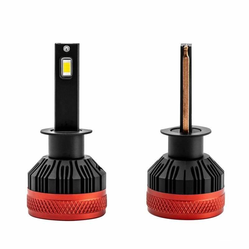Set 2 becuri H1, LED, 9-16V, 90W, 9900lm, 6500K, Canbus, extra 400% putere, X3 Series, 02977 Amio