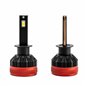 Set 2 becuri H1, LED, 9-16V, 90W, 9900lm, 6500K, Canbus, extra 400% putere, X3 Series, 02977 Amio