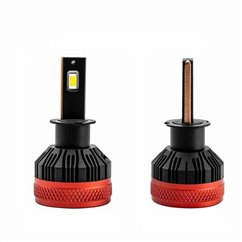 Set 2 becuri H3, LED, 9-16V, 90W, 9900lm, 6500K, Canbus, X3 Series, 02978 Amio