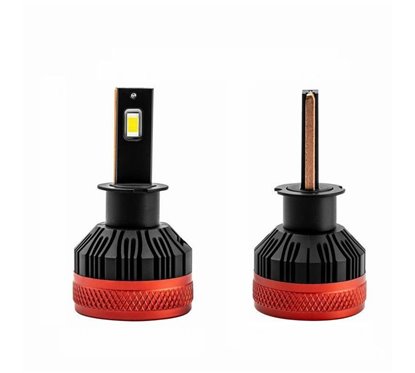 Set 2 becuri H3, LED, 9-16V, 90W, 9900lm, 6500K, Canbus, X3 Series, 02978 Amio