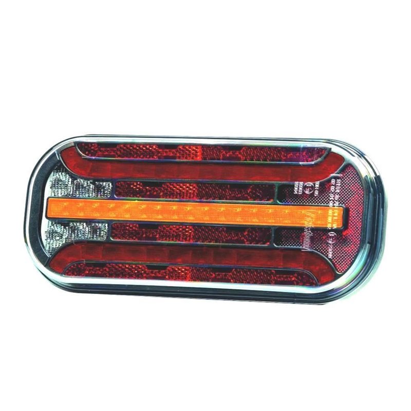 Lampa spate 214x95, cu numar, ceata si semnalizare dinamica FT-230 PM LED Di Fristom Lampa spate 214x95, cu numar, ceata si semnalizare dinamica FT-230 PM LED Di Fristom