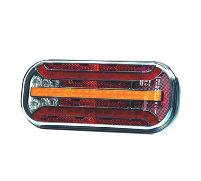 Lampa spate 214x95, cu numar, ceata si semnalizare dinamica FT-230 PM LED Di Fristom