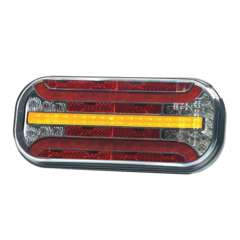 Lampa spate 214x95, cu numar, mers inapoi, semnalizare dinamica FT-230 COF LED Di Fristom Lampa spate 214x95, cu numar, mers inapoi, semnalizare dinamica FT-230 COF LED Di Fristom