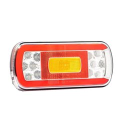 Lampa spate 220x100, 6 functii, cu ceata si numar, cu mufa, LED, FT-130 PM Bajonet Fristom