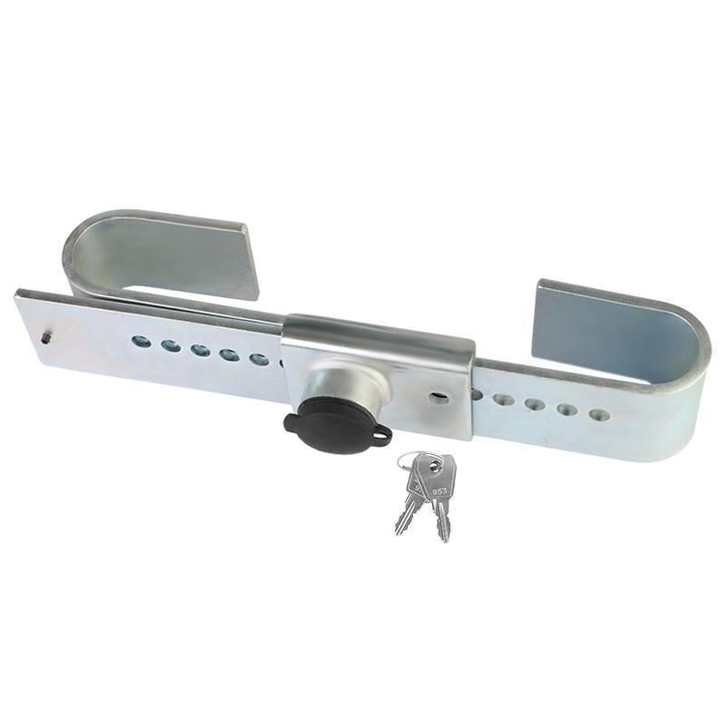 Antifurt container cu husa, lat 6cm, deschidere 23-42,5cm, galvanizat, 58203 Carmotion 