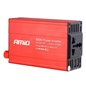 Invertor din 12V in 220V, 300/600W, 2 USB-uri, 02470 Amio