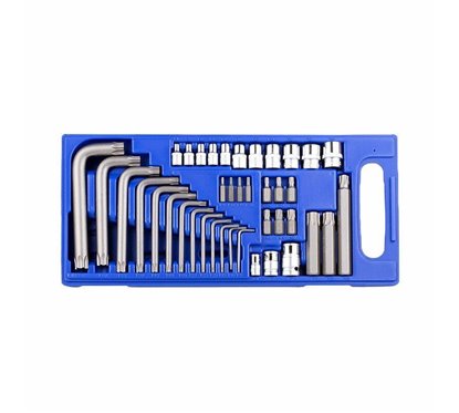 Trusa chei 40 piese, imbus, torx, tubulare si biti, 447.00 Alca