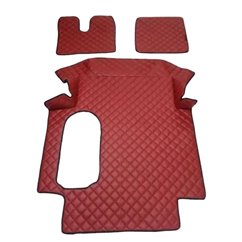 Covor interior camion Man TGA Automat, imitatie piele, rosu GurTec GP3873