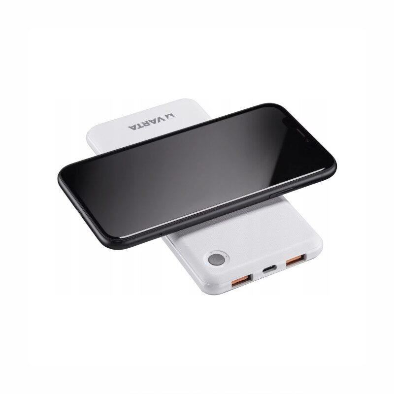 Acumulator extern, 15000mAh, incarcare wireless, 1x USB-C, 2x USB-A QC 3.0, Power Bank 57908 Varta