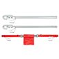 Bara remorcare 3 segmente 3T cu arc 205cm, TUV, Carmotion 58988