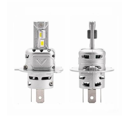 Set 2 becuri H4, LED, 10-16V, 72W, 7920lm, 6500K, Canbus, X2 Series, 02972 Amio 