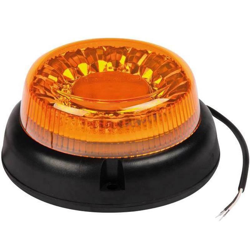 Girofar 12/36V h 78, fi165, 24  LED-uri, 6W, 3 suruburi FT-101 3S RO LED Fristom