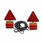 Kit lampi remorca 100x90, cu LED, numar, triunghi reflectorizant si magnet, cablu 7,5m, L1855 TruckLed