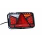Lampa spate 240x140, LED, 6 functii, cu triunghi, ceata si mers inapoi,dreapta, FT-370 P NT Fristom