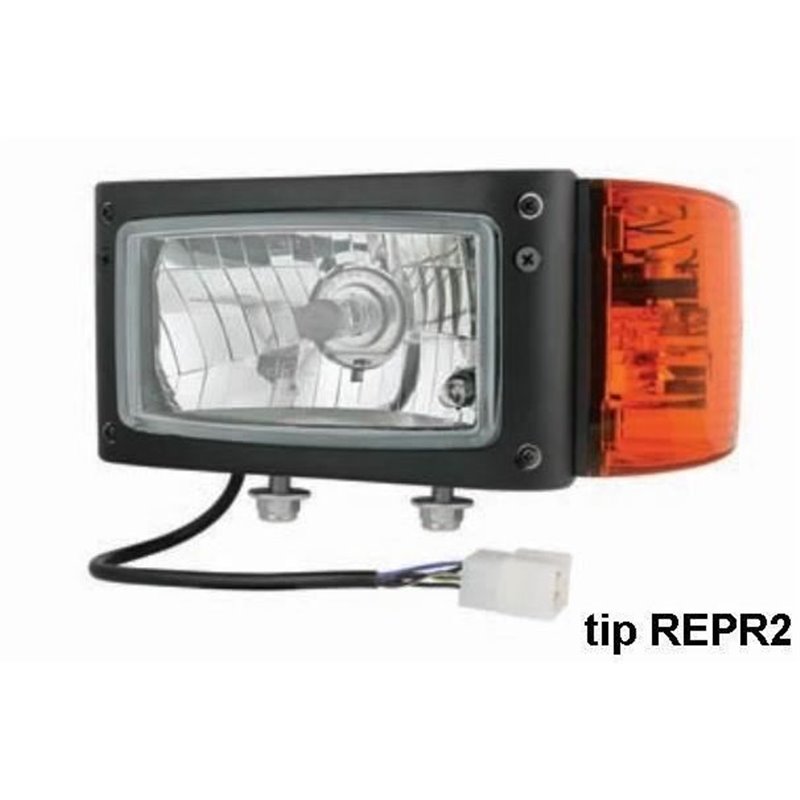 Far cu pozitie si semnalizare, mufa AMP, stanga REPR2.42740 Wesem