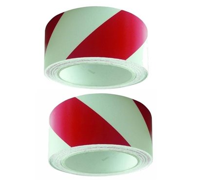 Banda reflectorizanta alb cu rosu 2 role 11.5mx5cm, stanga si dreapta, set, 7121/R/DX+7121/R/SX Reflex