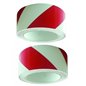 Banda reflectorizanta alb cu rosu 2 role 11.5mx5cm, stanga si dreapta, set, 7121/R/DX+7121/R/SX Reflex
