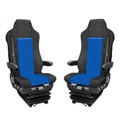 Set huse scaun IVECO STRALIS HI-WAY (05-19) Albastre LKW-010-Blue