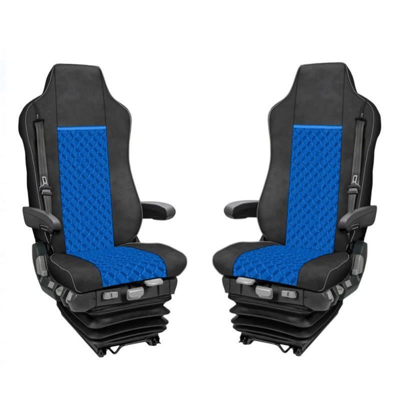 Set huse scaun IVECO STRALIS HI-WAY (05-19) Albastre LKW-010-Blue