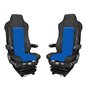 Set huse scaun IVECO STRALIS HI-WAY (05-19) Albastre LKW-010-Blue