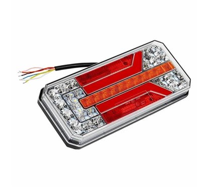 Lampa stop 236x104 LED, 5 functii, cu semnalizare dinamica, stanga-dreapta 02472/02473 Amio