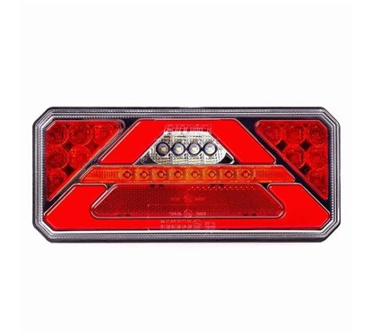 Lampa stop 236x104, LED, 5 functii, ceata, mers inapoi, semnalizare dinamica, dreapta, 02365 Amio