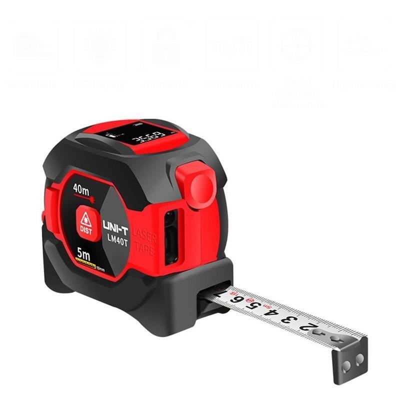 Telemetru laser 40m, cu ruleta 5m, UNI-T, TELEM-LSR-LM40T-UNIT Telemetru laser 40m, cu ruleta 5m, UNI-T, TELEM-LSR-LM40T-UNIT