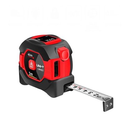 Telemetru laser 40m, cu ruleta 5m, UNI-T,  TELEM-LSR-LM40T-UNIT