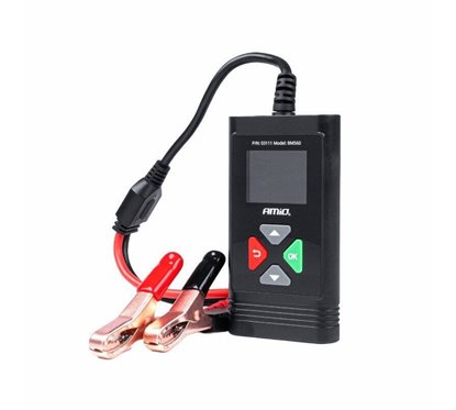 Tester acumulator digital 6-12V, masurare de la 2AH la 220AH, 03111 Amio 