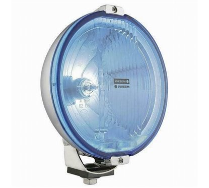 Proiector fi183, LED Ring, Angel Eye, sticla albastra, carcasa din crom 24V-HOS2.38817 Wesem