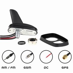 Antena auto FM /GPS/GSM, rechin, Antenna Active 536.50 Alca