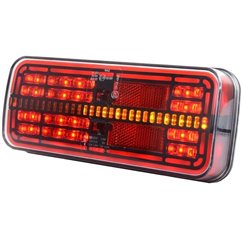 Lampa spate 201x85, LED, 3 functii, semnalizare dinamica, W194 DD/3 1380 DD L/P Was