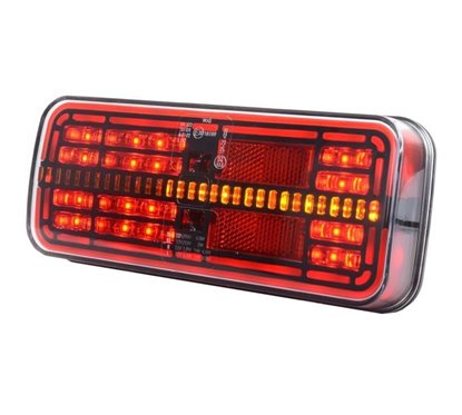 Lampa spate 201x85, LED, 3 functii, semnalizare dinamica, W194 DD/3 1380 DD L/P Was