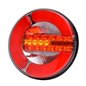 Lampa stop fi142, 3 functii, LED Neon, 12-24V, hamburger, semnalizare dinamica, cablu 2m, stanga-dreapta, W153DD 1129 DD Was