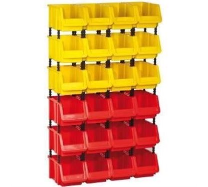 Stand depozitare 6 nivele, 24 cutiix AV315 68x30x115cm (lxLxh) ST1100