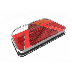 Lampa spate 241x140, 5 functii cu triunghi, stanga/dreapta, L1877 / L1876 Truck Led