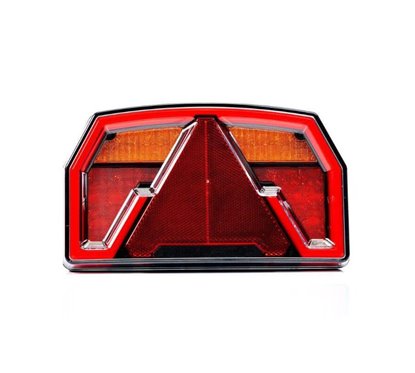 Lampa stop 240x140, cu LED, 4 functii, cu iluminare numar, cu Canbus antieroare, stanga / dreapta, FT-371 TD LED O Fristom