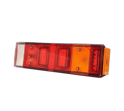 Lampa stop 465x130, 7 functii, LED si bec, hibrid, cu mufa, dreapta, W26DzP 661Sz Was