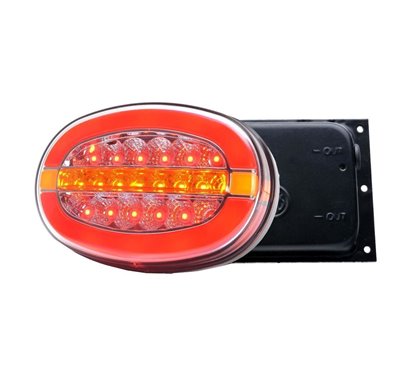 Lampa spate 136x91, LED Neon, cu suport, modul eroare W205 1427 L/P O24 Was
