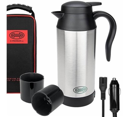 Fierbator apa 750ml, 12V, 120W, cu husa depozitare, ThermoVar PRO, 543.13 Heyner 