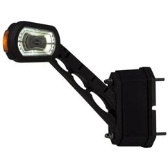 Lampa gabarit cu brat oblic, h169, LED, cu senzor si sirena mers inapoi, dreapta, LDCC 2714 Horpol