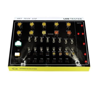 Tester becuri stand, 10 tipuri de dulii, 220v - 12v