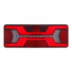 Lampa stop 380x135, 12/24V, 140 LED-uri, 6 functii cu triunghi, dreapta, L1956 TruckLed