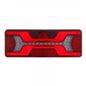 Lampa stop 380x135, 12/24V, 140 LED-uri, 6 functii cu triunghi, dreapta, L1956 TruckLed